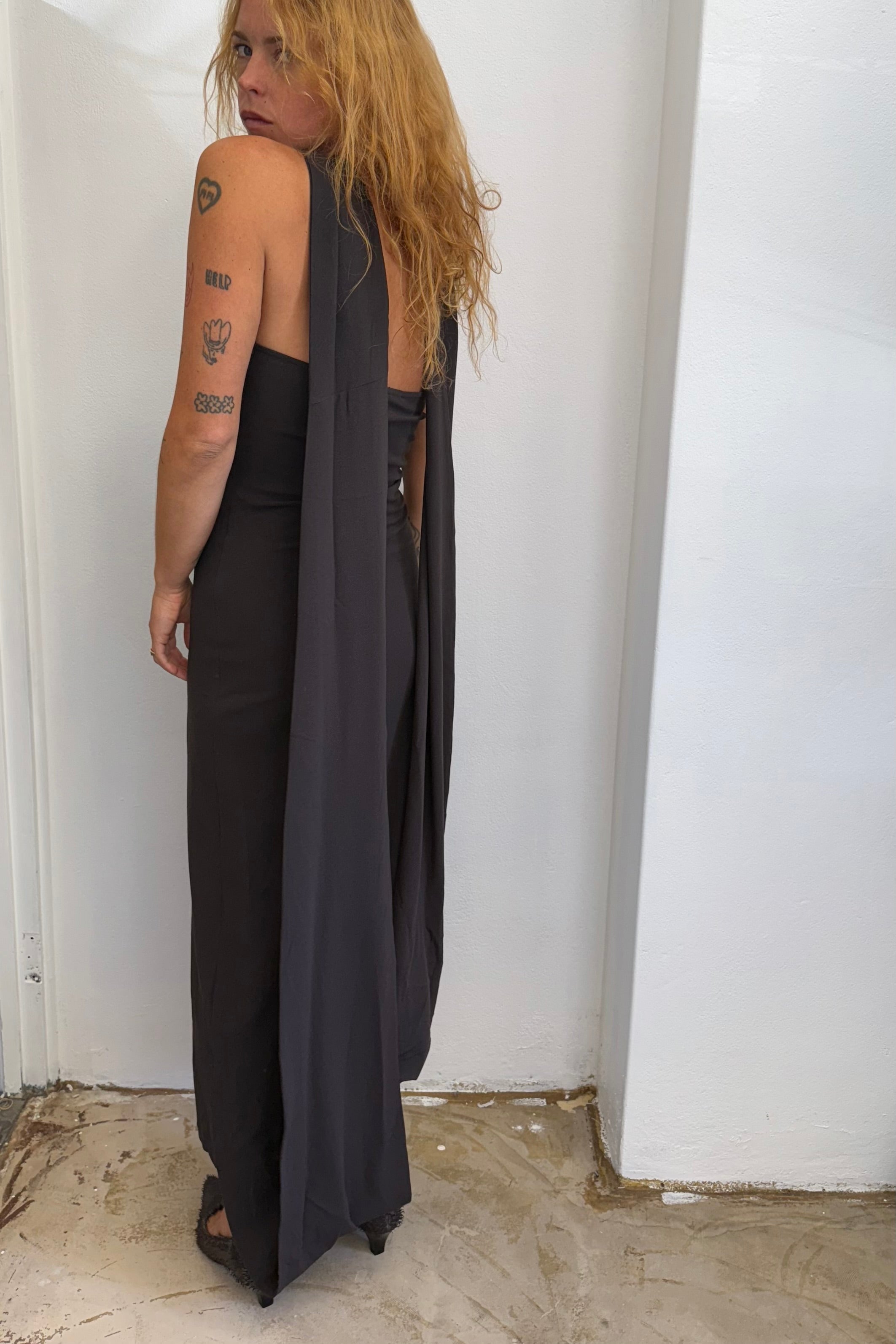 ALBERCH DRESS | BROWN