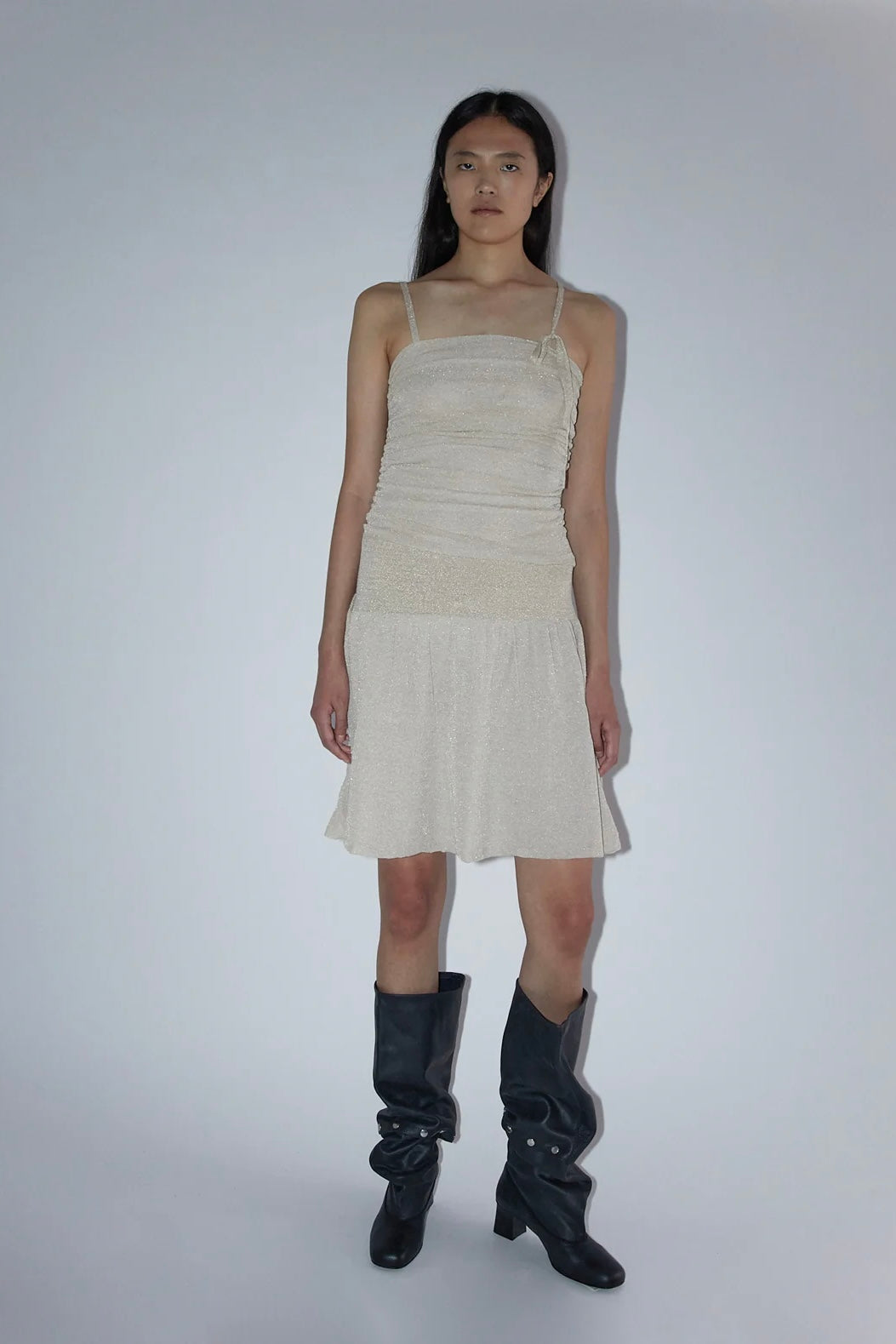 Jeny Dress | Gold | Knapstore Jeny Dress | Gold | Knapstore