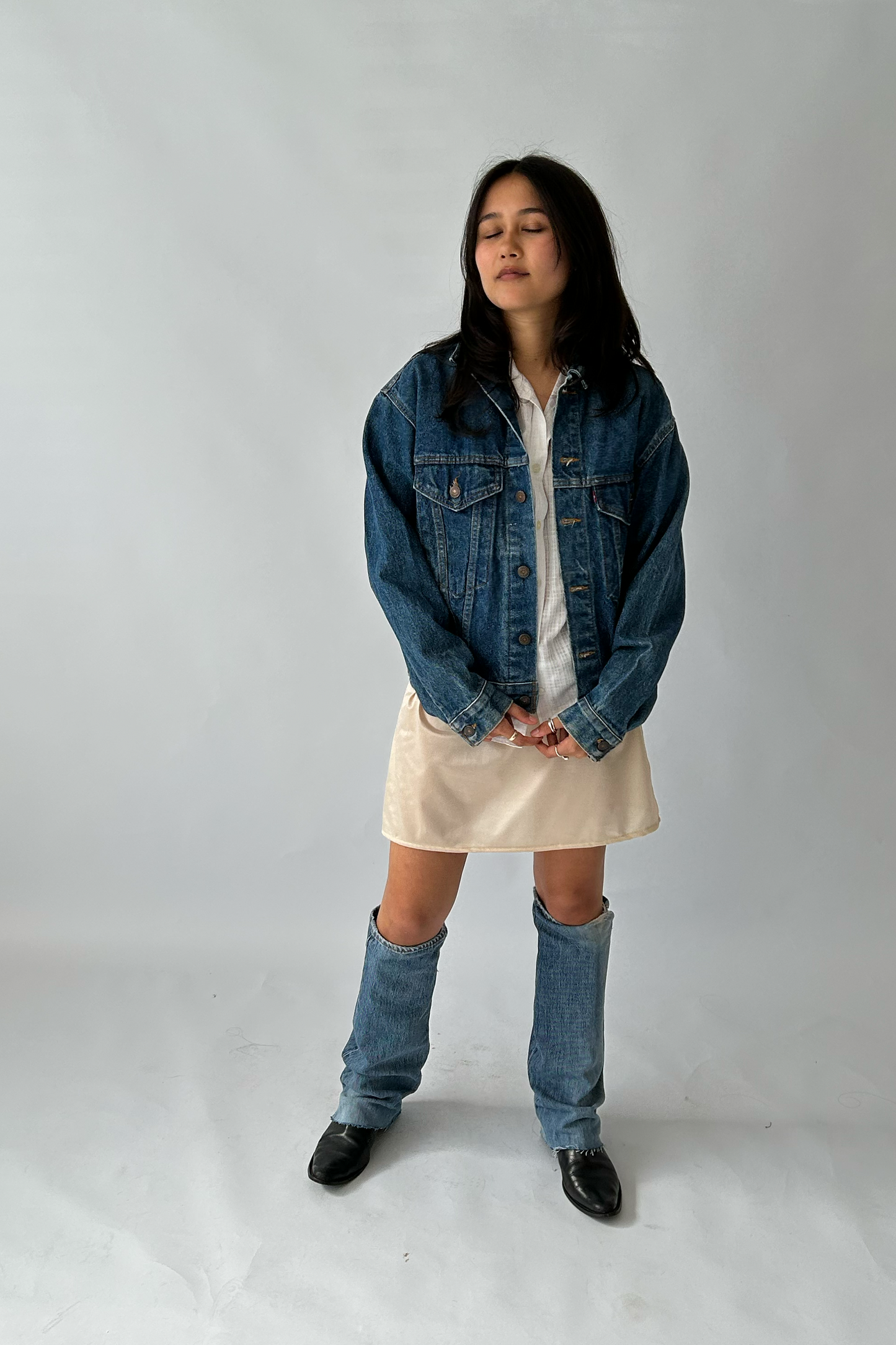 AMAZN 019 | DOUBLE DENIM JACKET