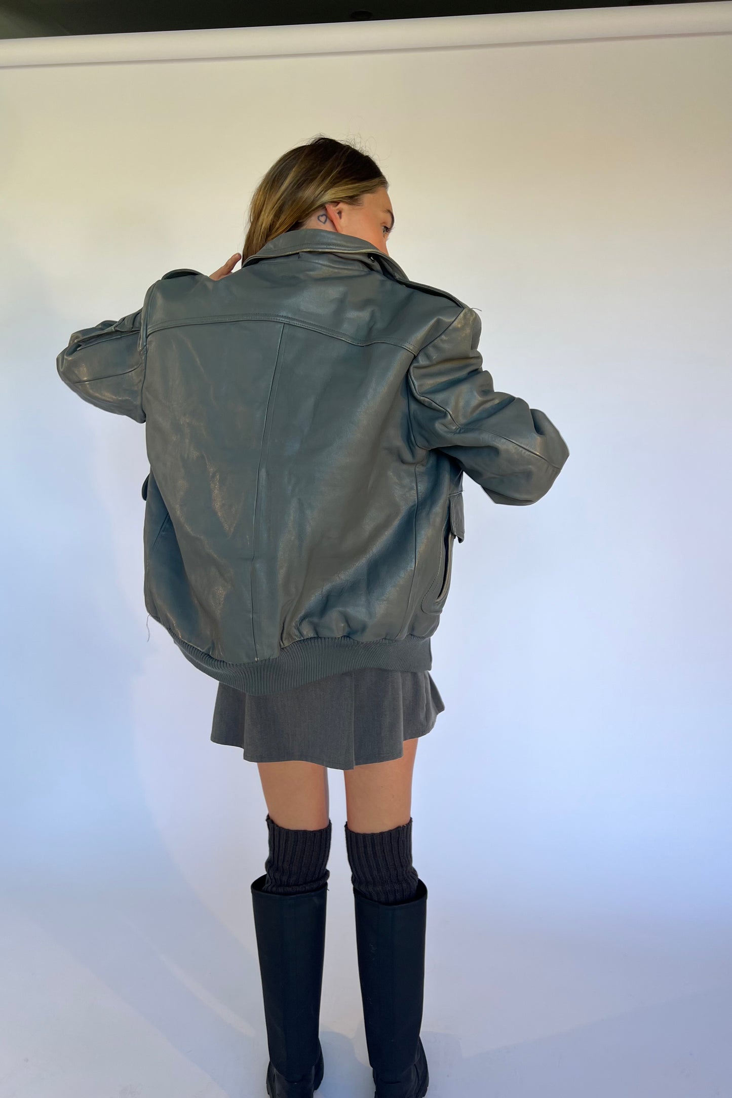 FIML 006 | LEATHER SCHOTT JACKET