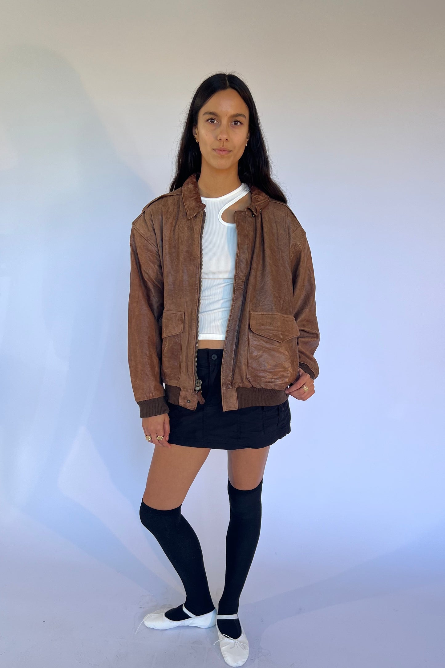 TPP 002 | LEATHER  SCHOTT JACKET