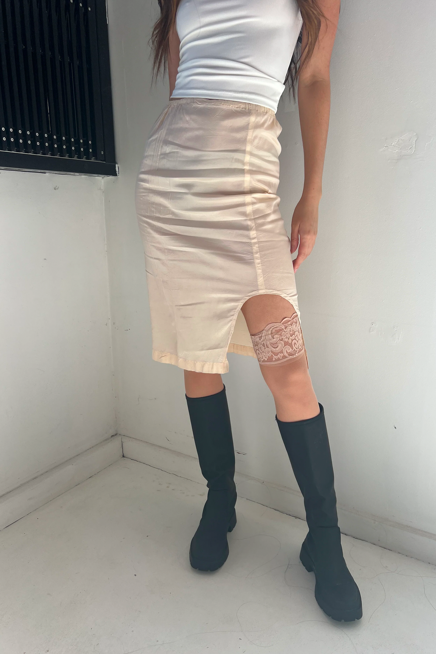 WBYL 011 | AT HOME SLIP SKIRT