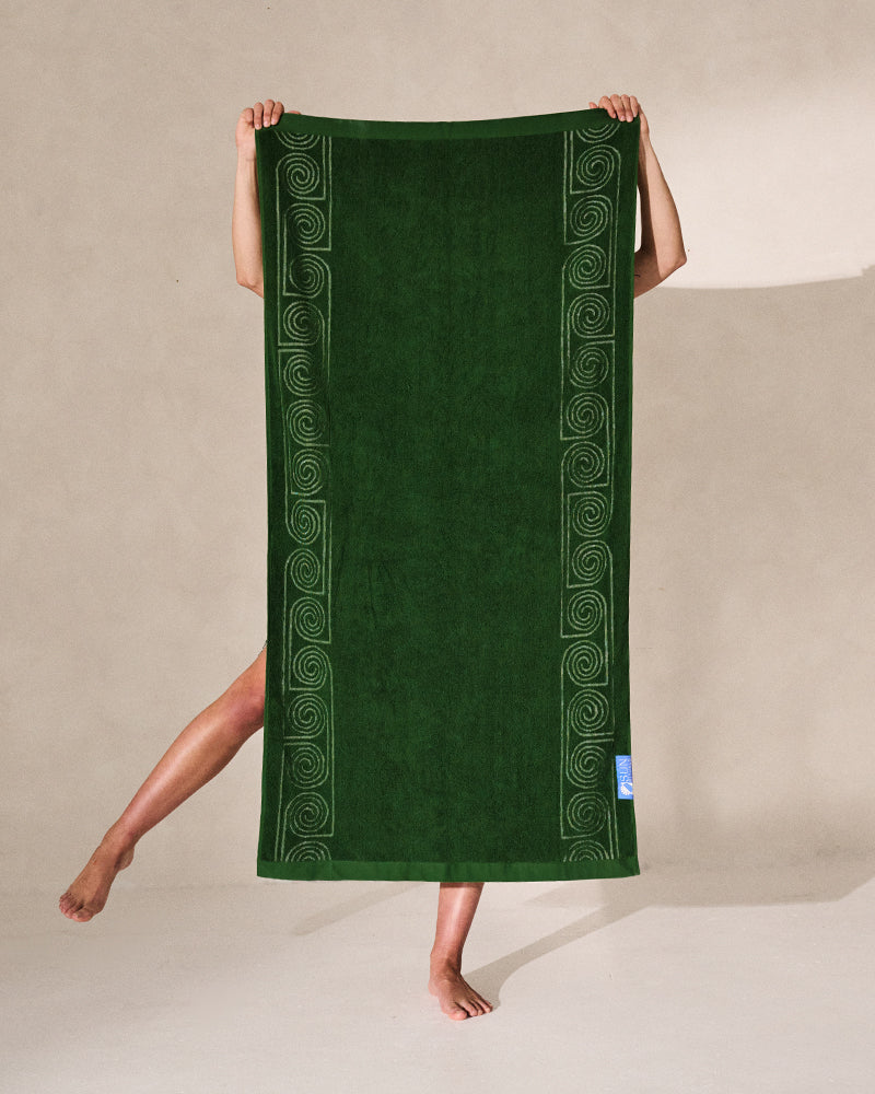 CYCLADES TOWEL | OLIVE