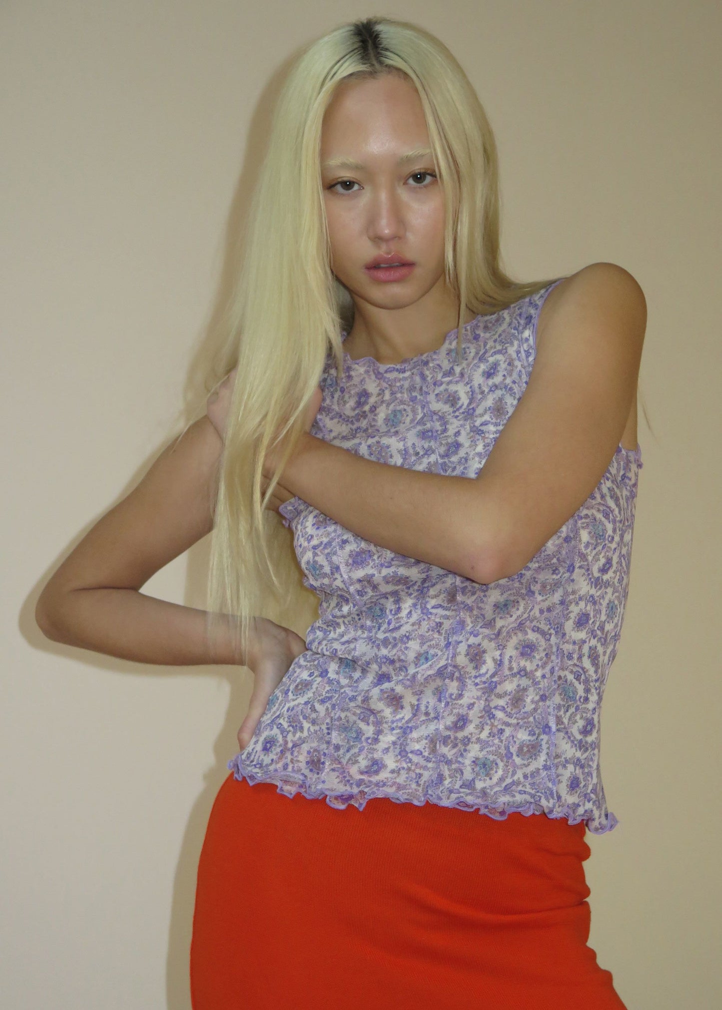 GWEN TANK | LILAC