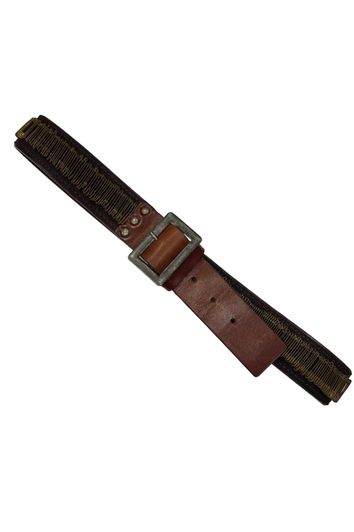 Dries Van Noten Mid 2000’s Pin Belt