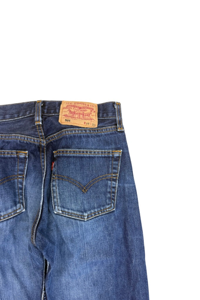 2001 POLISH DARK WASH 501's | 28