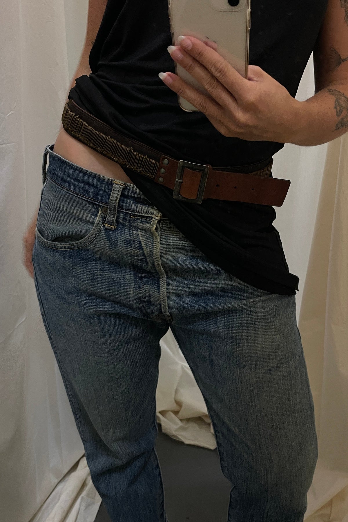 Dries Van Noten Mid 2000’s Pin Belt