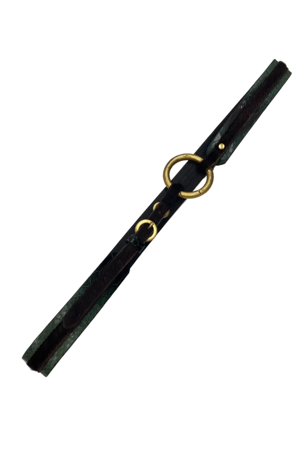 Cole Haan Calf Hair Buckle Belt