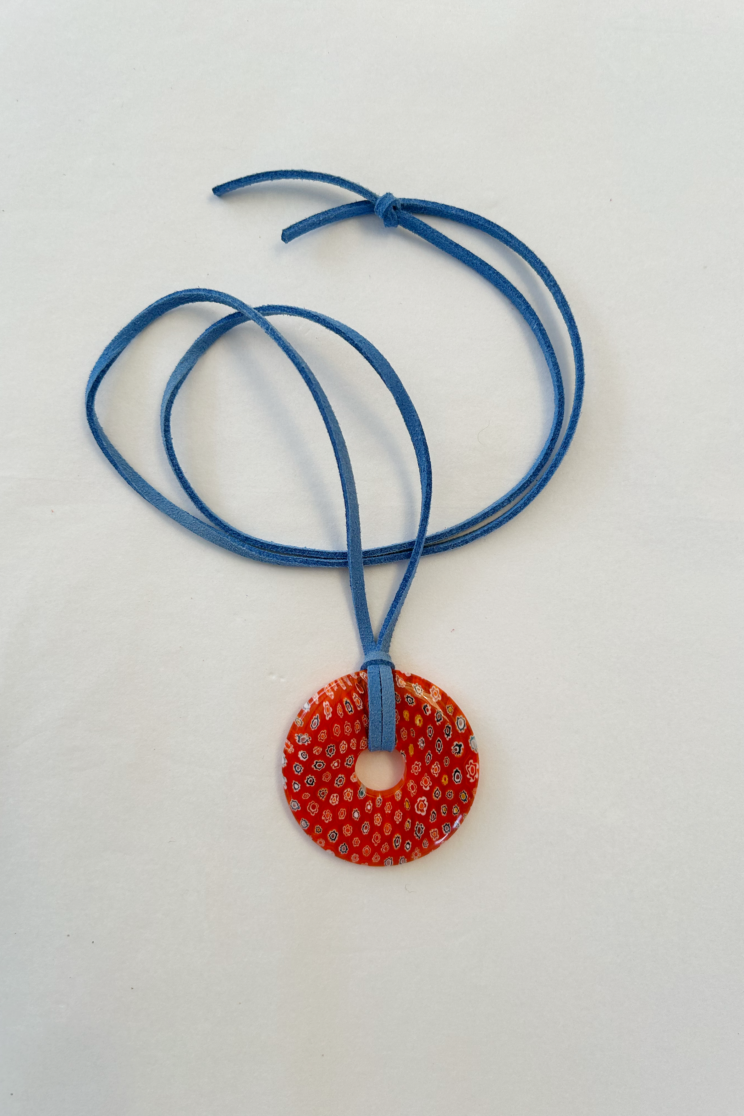 GLAZED PETUNIA NECKLACE