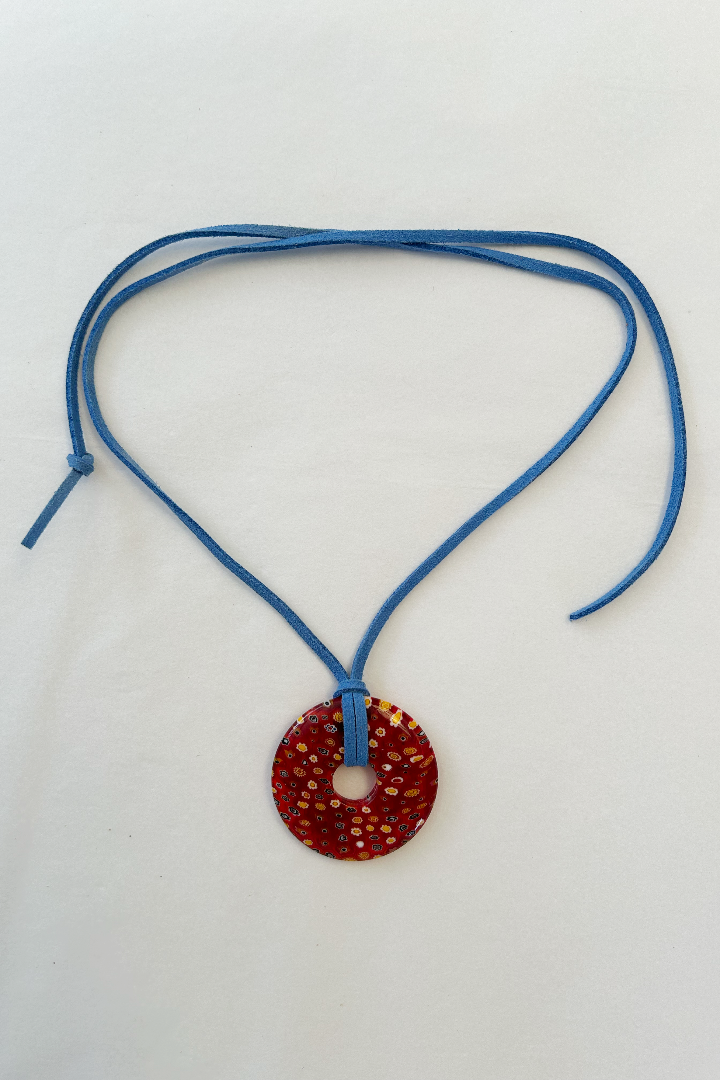 GLAZED PETUNIA NECKLACE